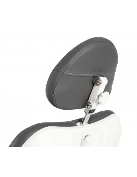 Fußpflegestuhl MINKA 3 Motoren in grau oder weiß mit Handbedienung & Rädern