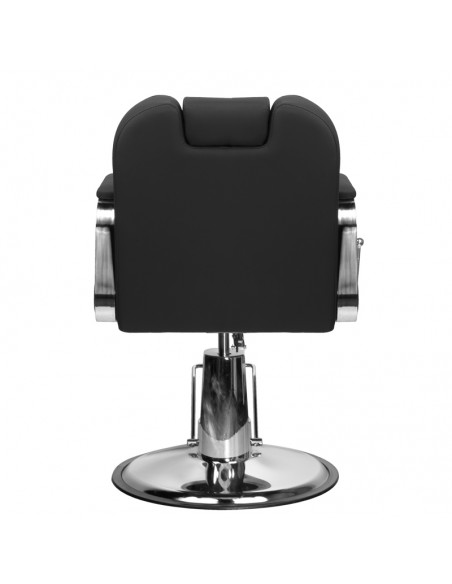 Kundenstuhl BUFO mit flexibler Rückenlehne in schwarz