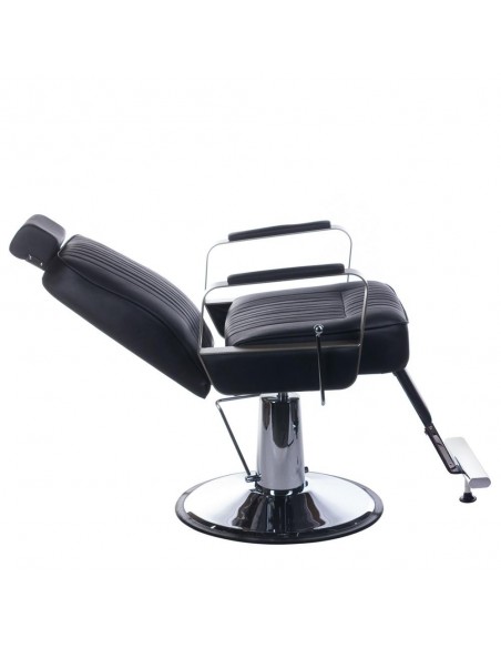 Barber Chair Friseurstuhl VINUS unisex in schwarz