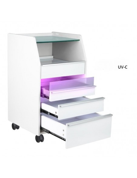 Rullvagn med UV-C Steriliseringsfak