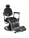 Barber Chair RETRO II silver base