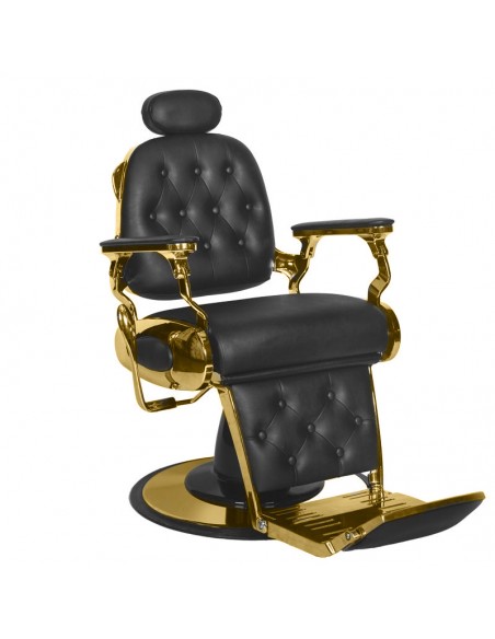 Barber Chair FRANKO svart/gold