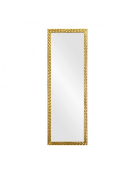 Frisörspegel Make Up Spegel med gulddekor