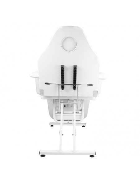 Behandlungsstuhl BASIS in weiss manuelle Verstellung