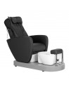 FotSpa Fotvårdsstol i svart med Fotbad & Massage