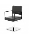 Frisörstol Barber Chair CRUDO III i svart, Made in Europe, EXPRESS
