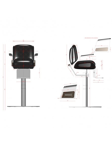 GREGOR MINI Barber Chair DESIGN Made in Europe