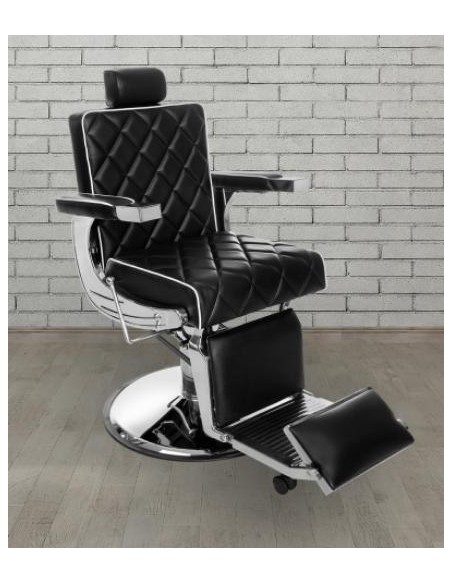 Barber Chair PRIMUS schwarz gesteppt