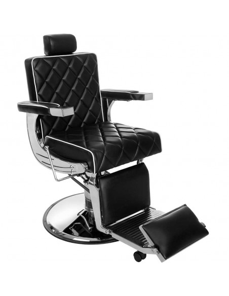 Barber Chair PRIMUS schwarz gesteppt