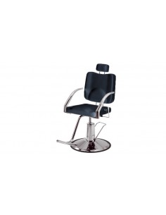 Makeup stol Frisörstol unisex i svart eller softvit